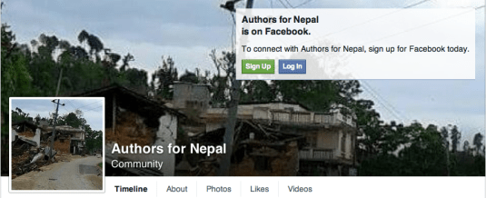 AuthorsForNepalFacebook